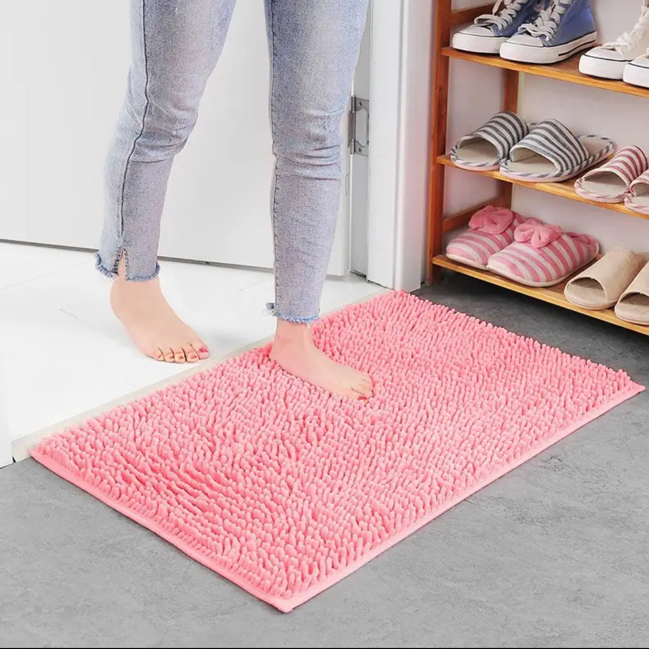 Super absorbent micro fiber doormat