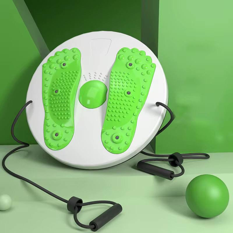 Yoga twisting disc plate