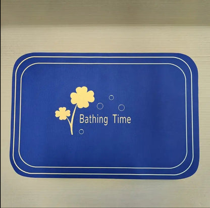 Diatom bathroom mats