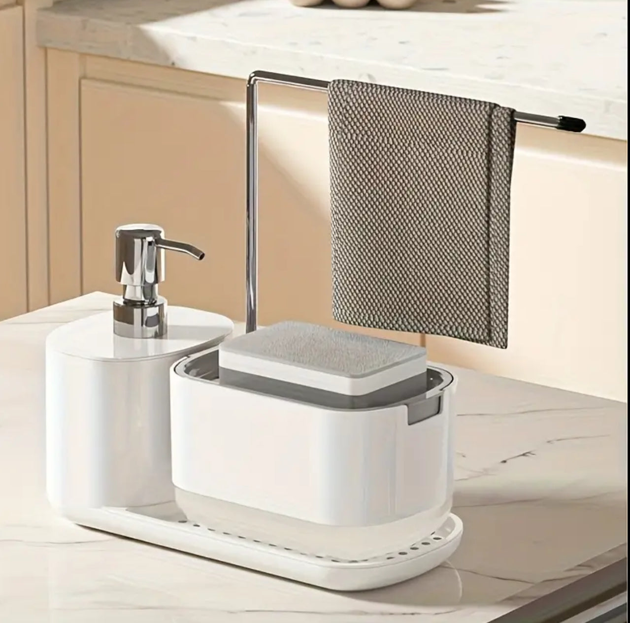 Nordic Classy Soap holder and dispenser