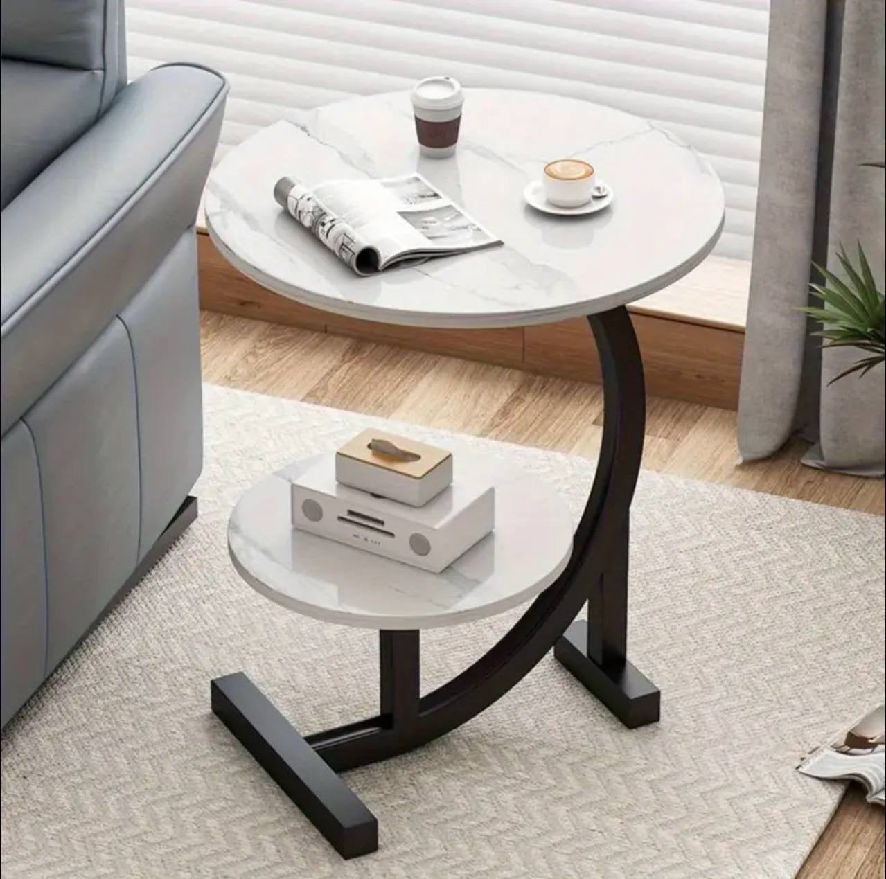 2 Tier Luxury Y-Shaped Side Table