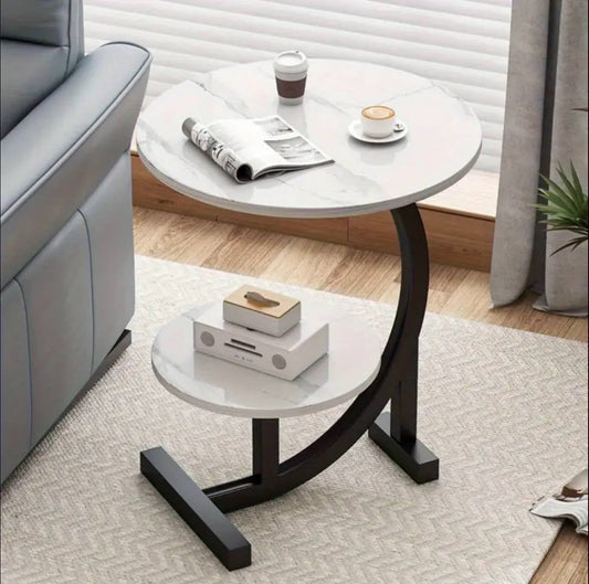 2 Tier Luxury Y-Shaped Side Table