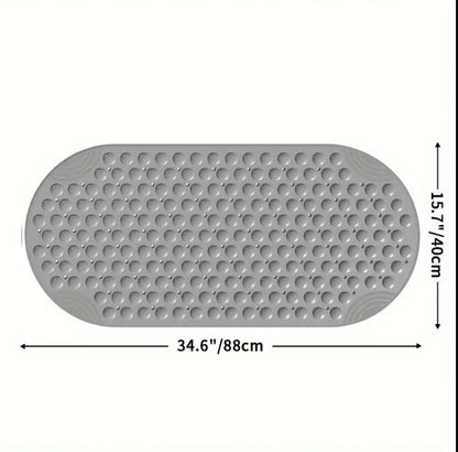 Antislip bathroom shower mat