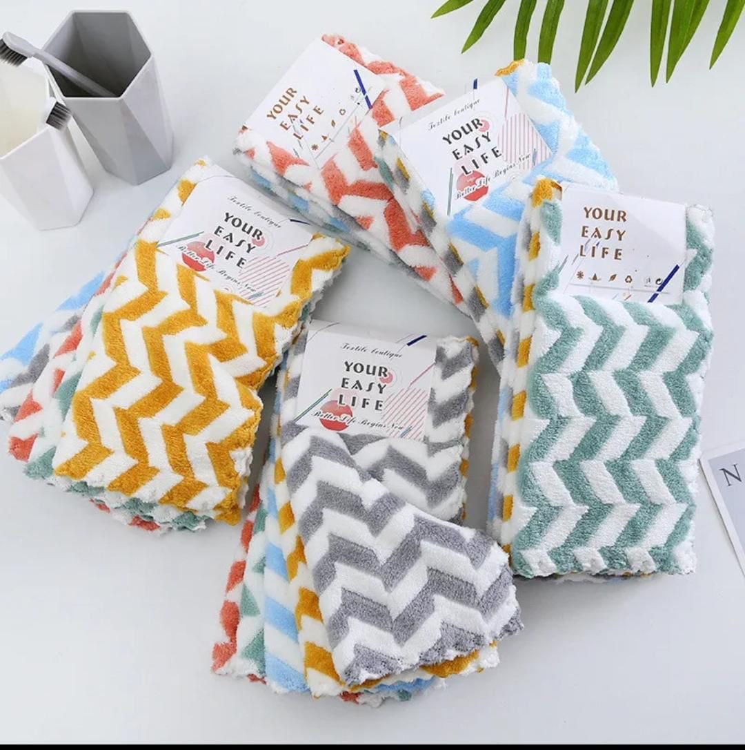 High quality microfiber kitchen towels 5pcs