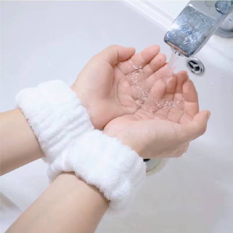 2pcs One Pair Wash Face and Wrist Band
