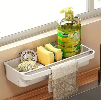 Wall-Mounted Sink Caddy Organizer