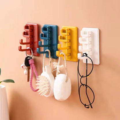 Wall Adhesive 4 way hooks