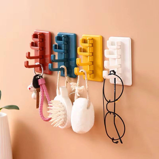 Wall Adhesive 4 way hooks