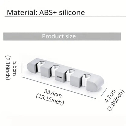 Non slip wall Mounted mop holder