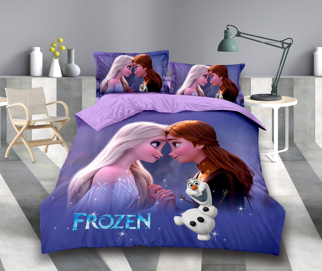 Unbinded cartoon themed kids duvet