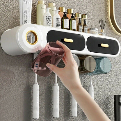 Automatic toothpaste dispenser