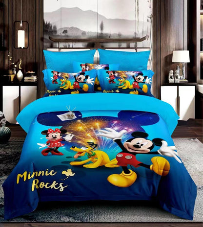 Unbinded cartoon themed kids duvet