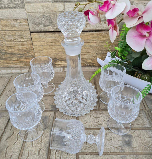High Quality Clear Decanter Set