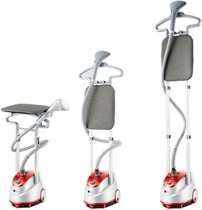 Telescopic ironing / garment steaming machine