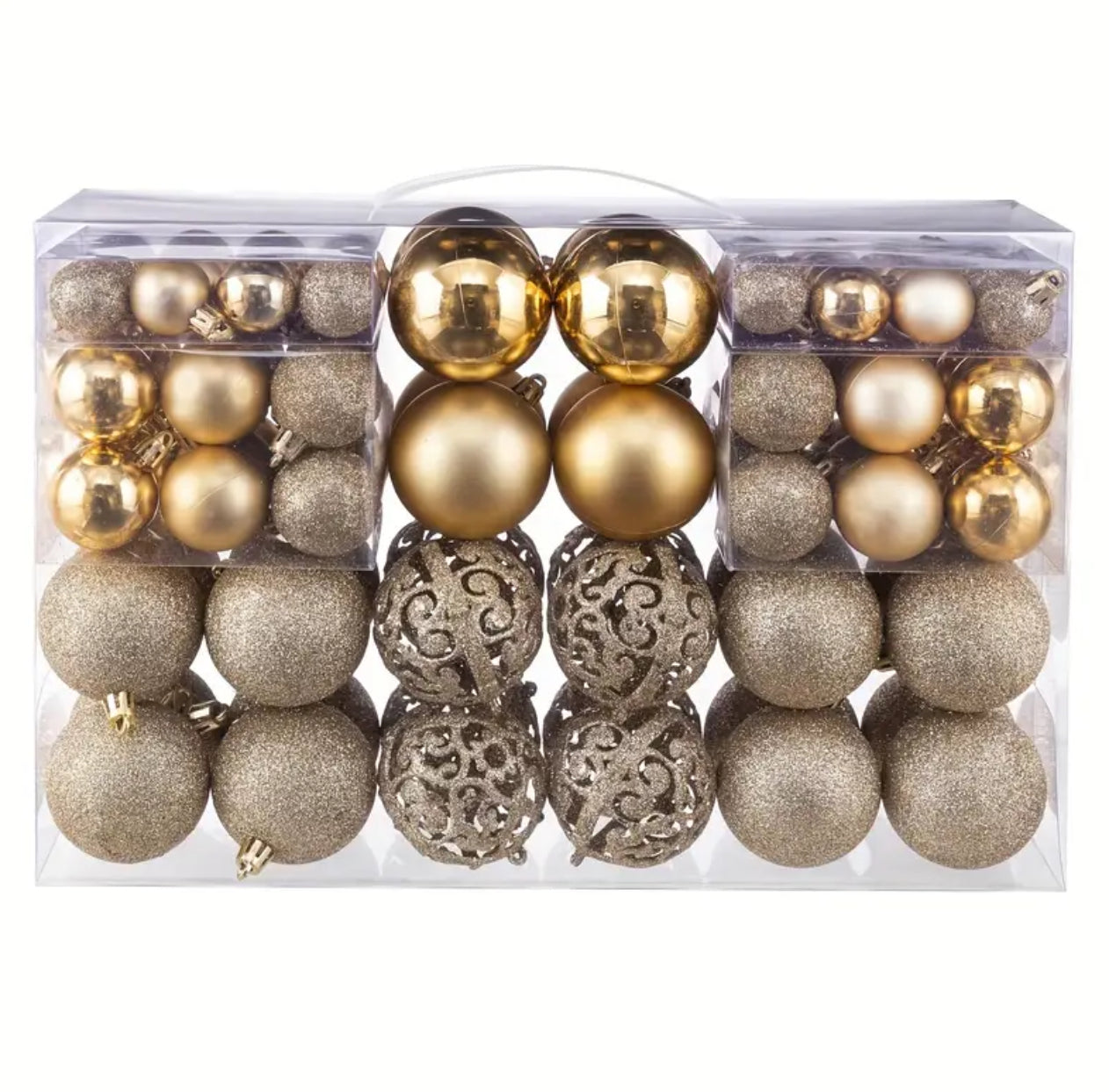 100Pcs Christmas Ball Ornaments