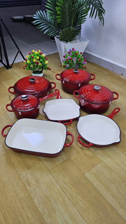 Enamel Cast iron cooking pots