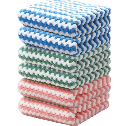 High Quality,Absorbent, Multipurpose  Soft Towels
Kitchen cleaning coral fleece dishcloth super
