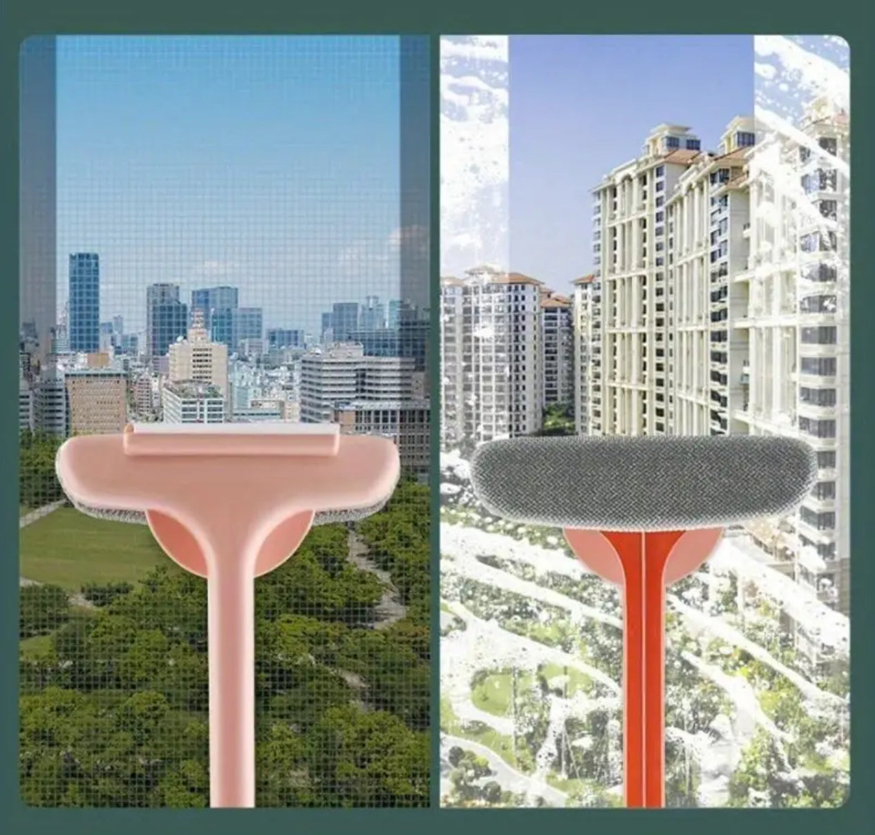 Multi-Function Mesh Screen Cleaner/Window Screen Cleaner
