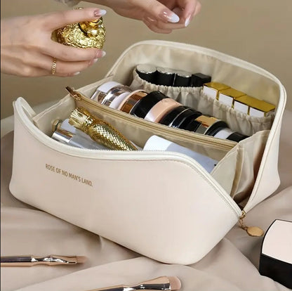 Pu leather cosmetic storage bags