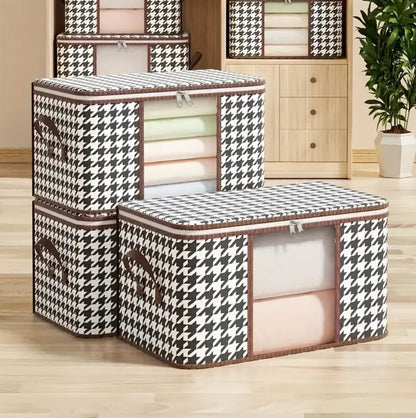 2in1 Foldable large cloth organizer storage box