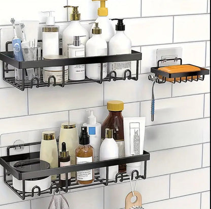 3-pack shower caddy shelf