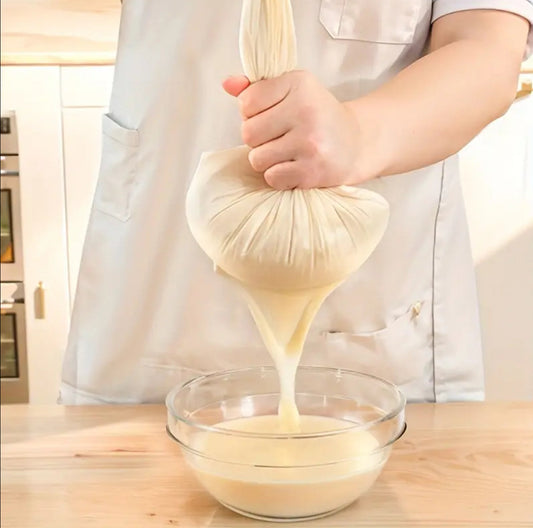 Drawstring cheese cloth