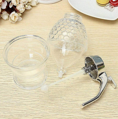 High quality 200ml honey dispenser with storage stand