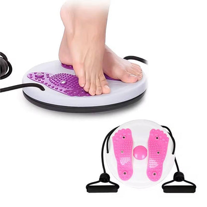 Yoga twisting disc plate