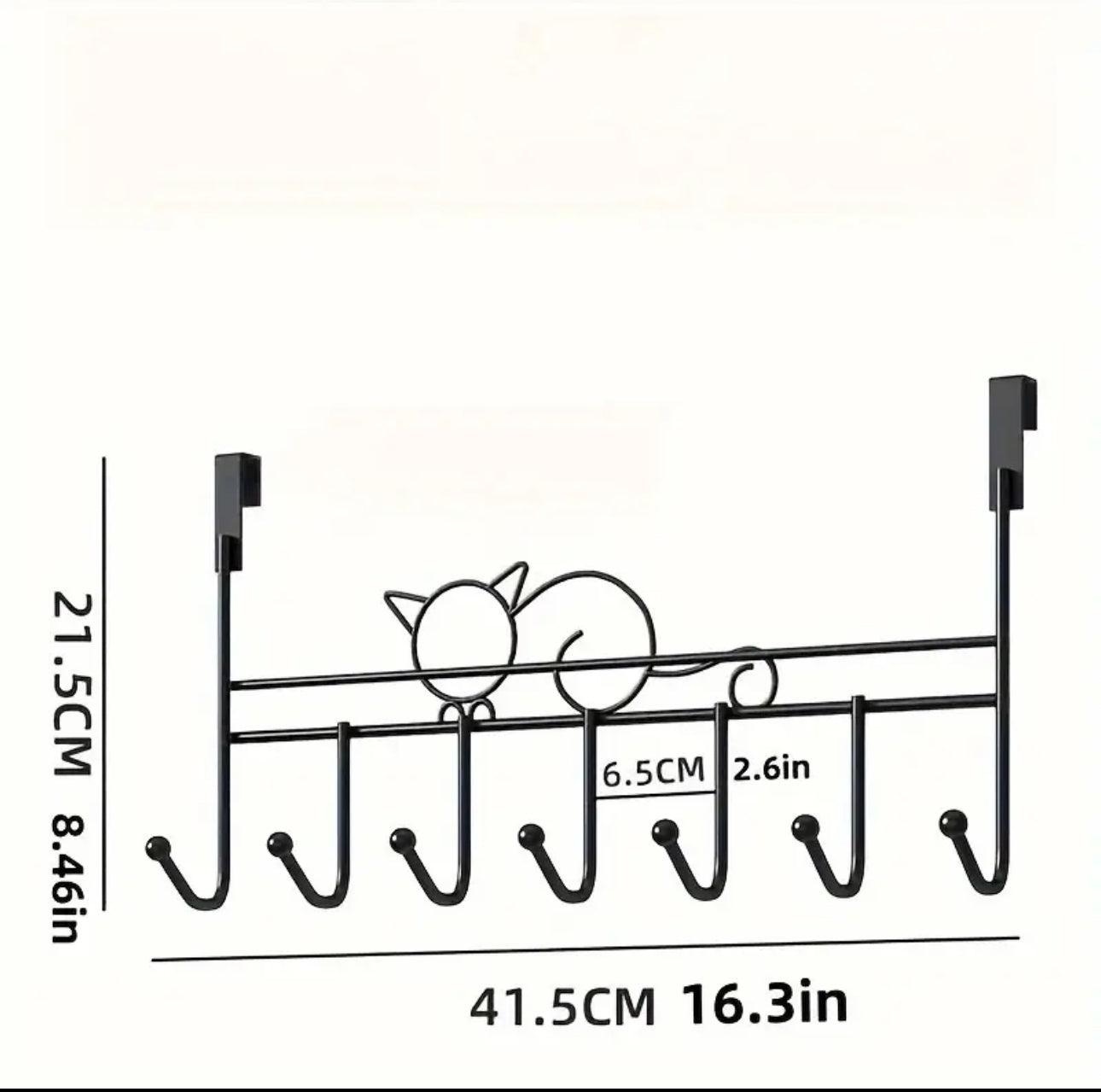 New design over the door hanger