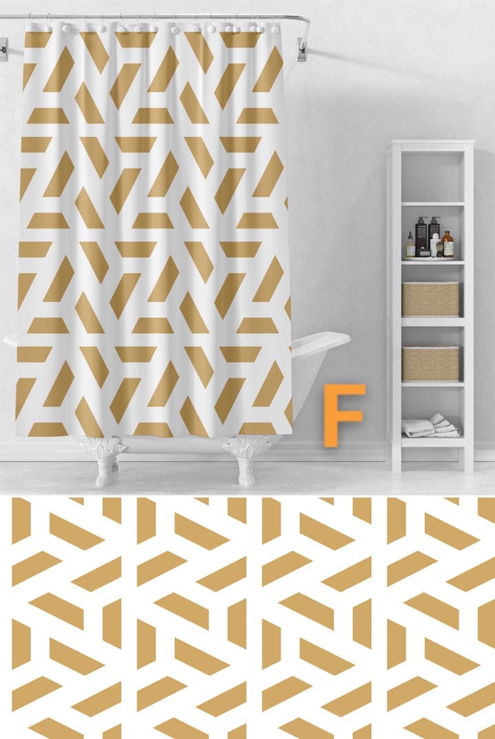 Shower curtains with hooks