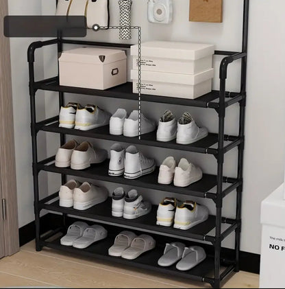 3 in 1 five tier storage rack/hanger