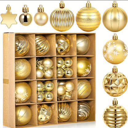 42pc set christmas ball