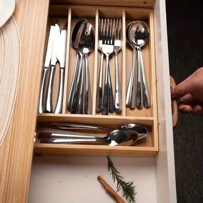 Multifunctional Bamboo drawer organizer