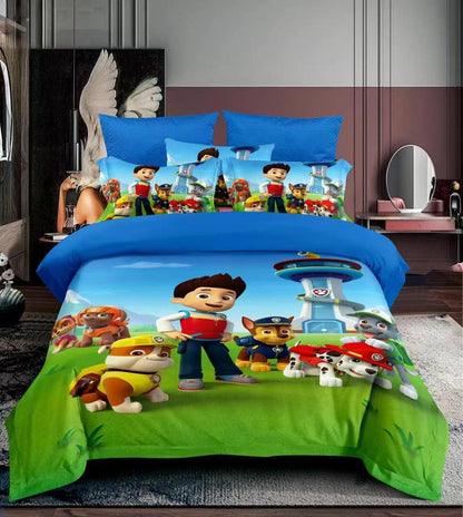 Unbinded cartoon themed kids duvet
