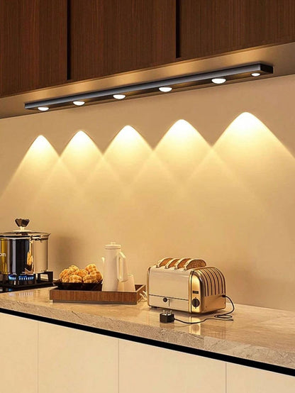 Usb Rechargeable LED Smart Motion Sensor Light Strip / Under Cabinet Lighting strip
