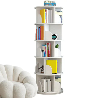 Rotating book shelf