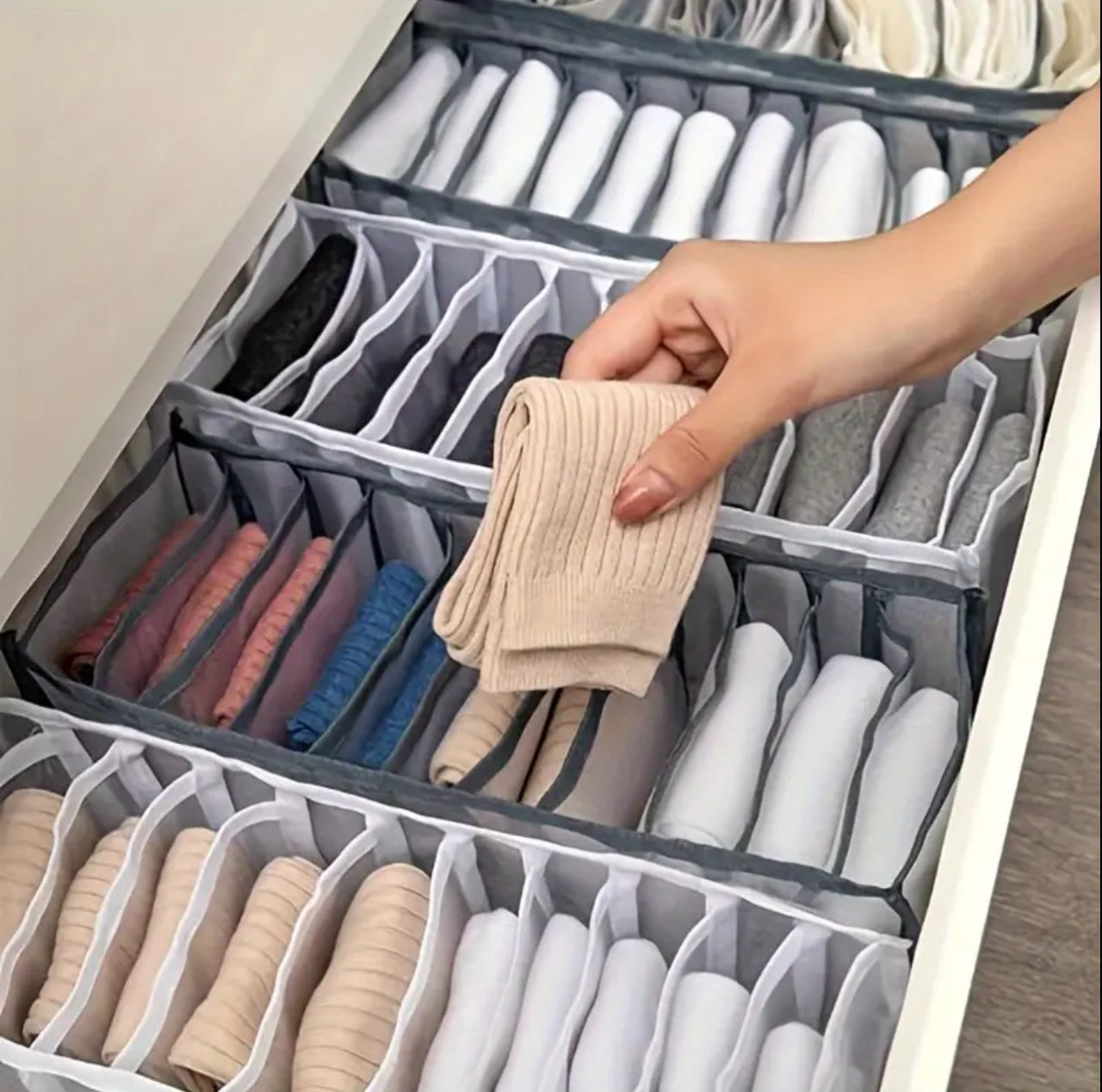 3pc Underwear storage organizer