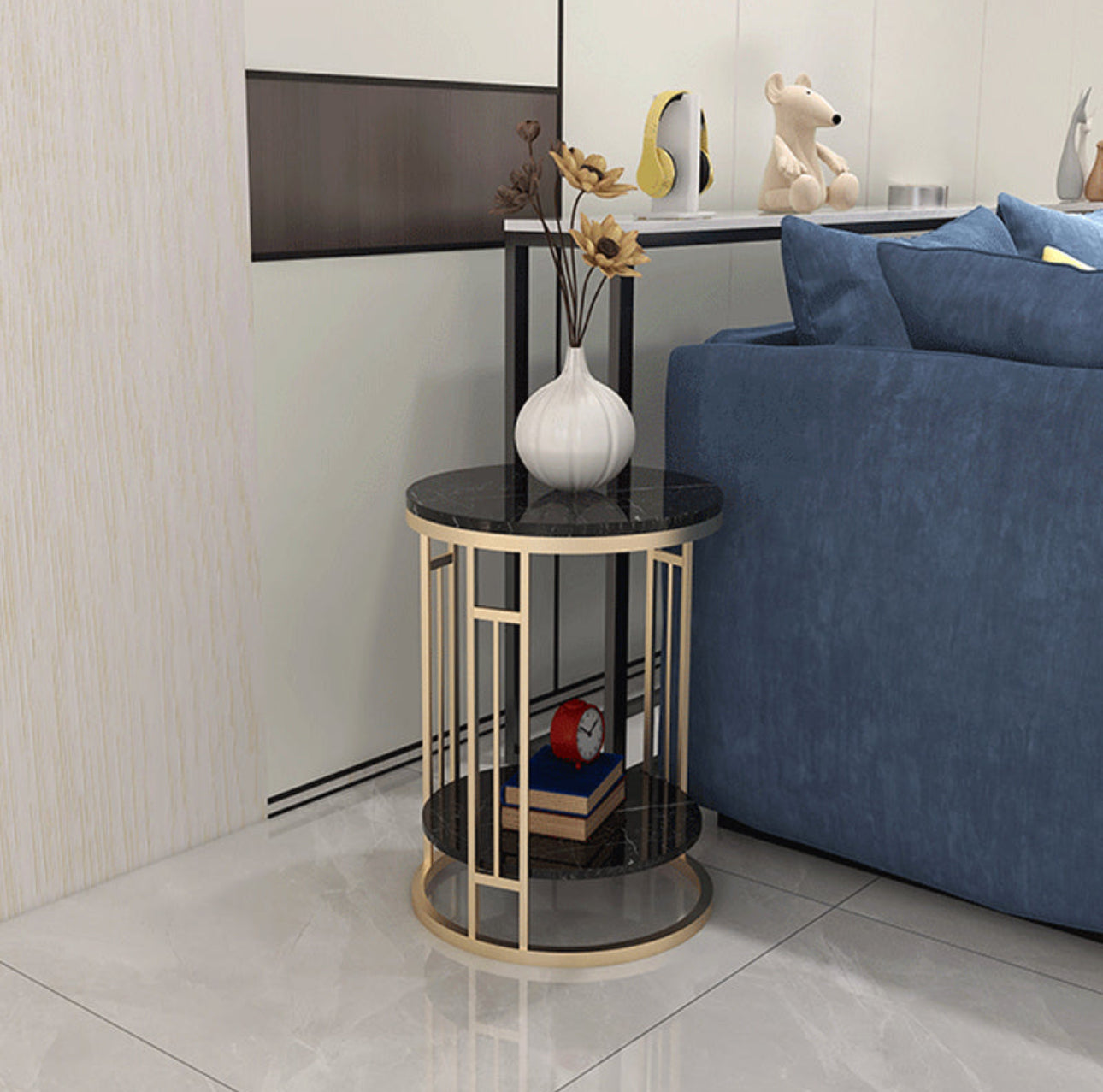 Coffee Tables 2-Tier Side Table