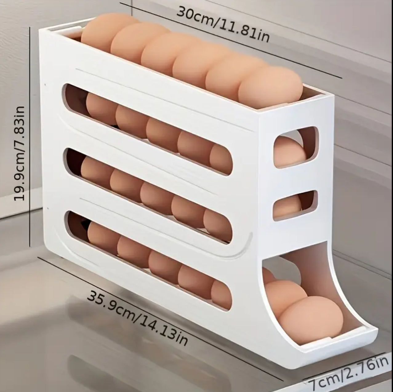 4 layer Rolling egg dispenser