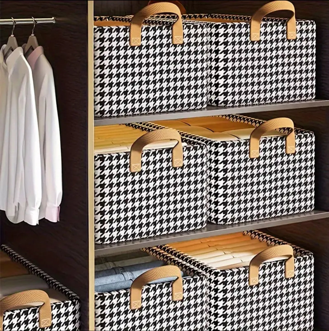 Closets Clothes Organizer Pants Jeans Storage Box