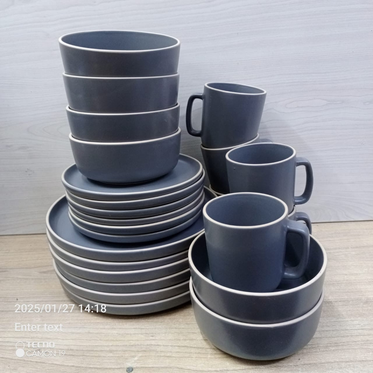 24pcs ceramic dinner