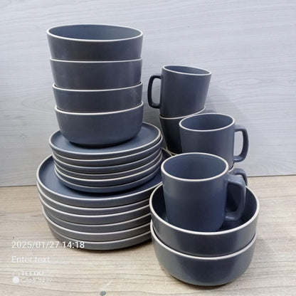 24pcs ceramic dinner