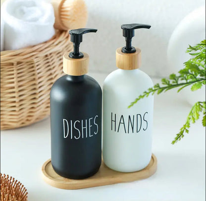 3 pc /  set hand and soap dispenser