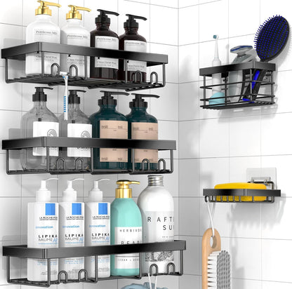 5pcs set Shower caddy shelf