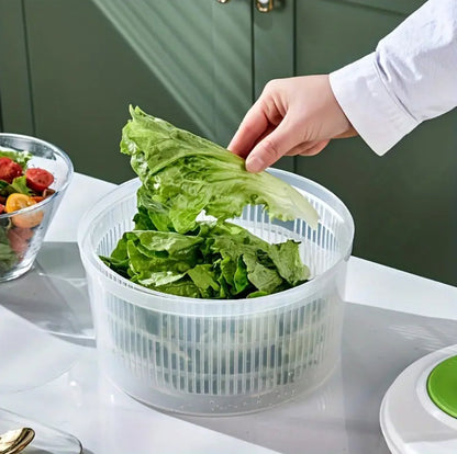Large 3Ltr Manual Salad Spinner