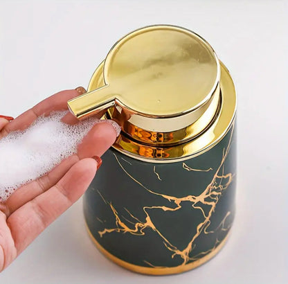 Marble soap pump / dispenser