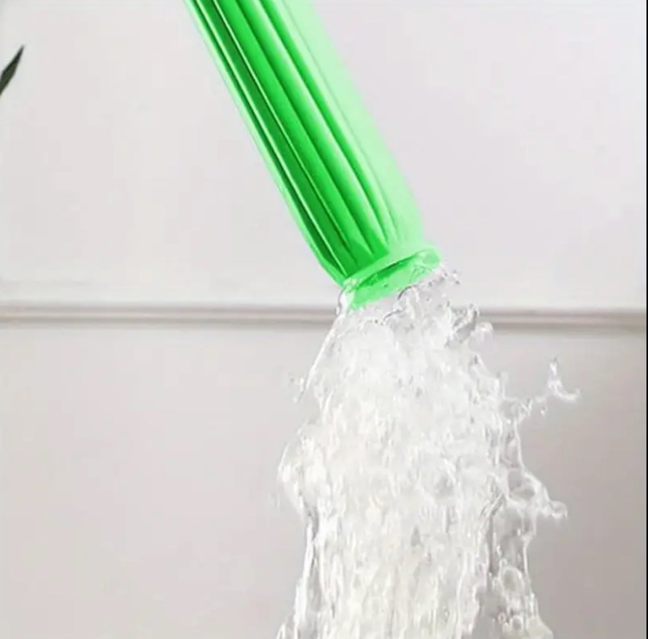 Microfiber self squeeze mop with stainless steel handle