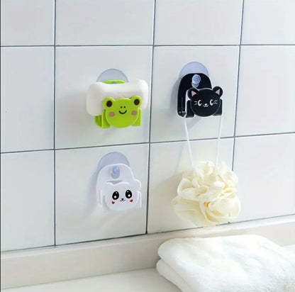 wall adhesive Cat hook sponge holder