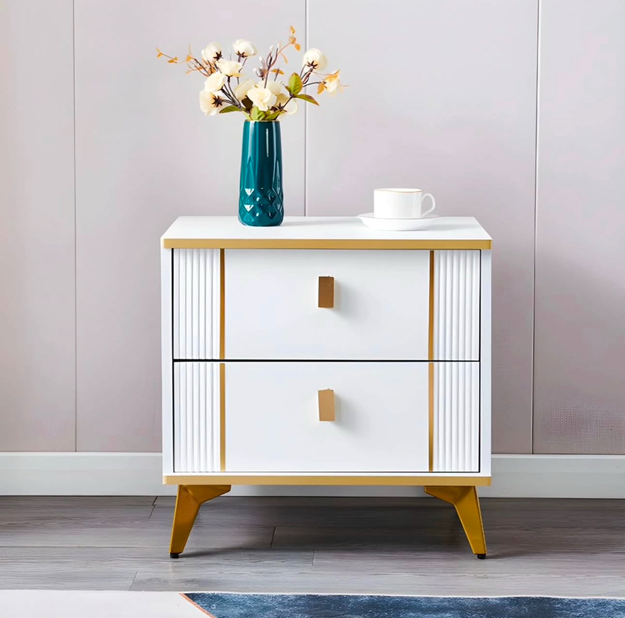 Night Stand with 2 Drawers