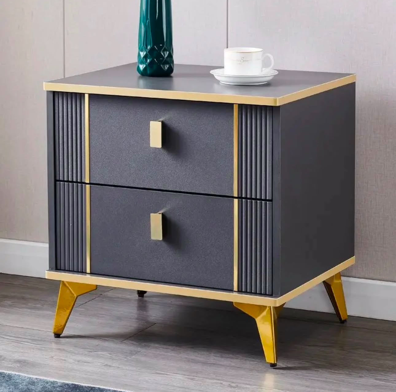 Night Stand with 2 Drawers